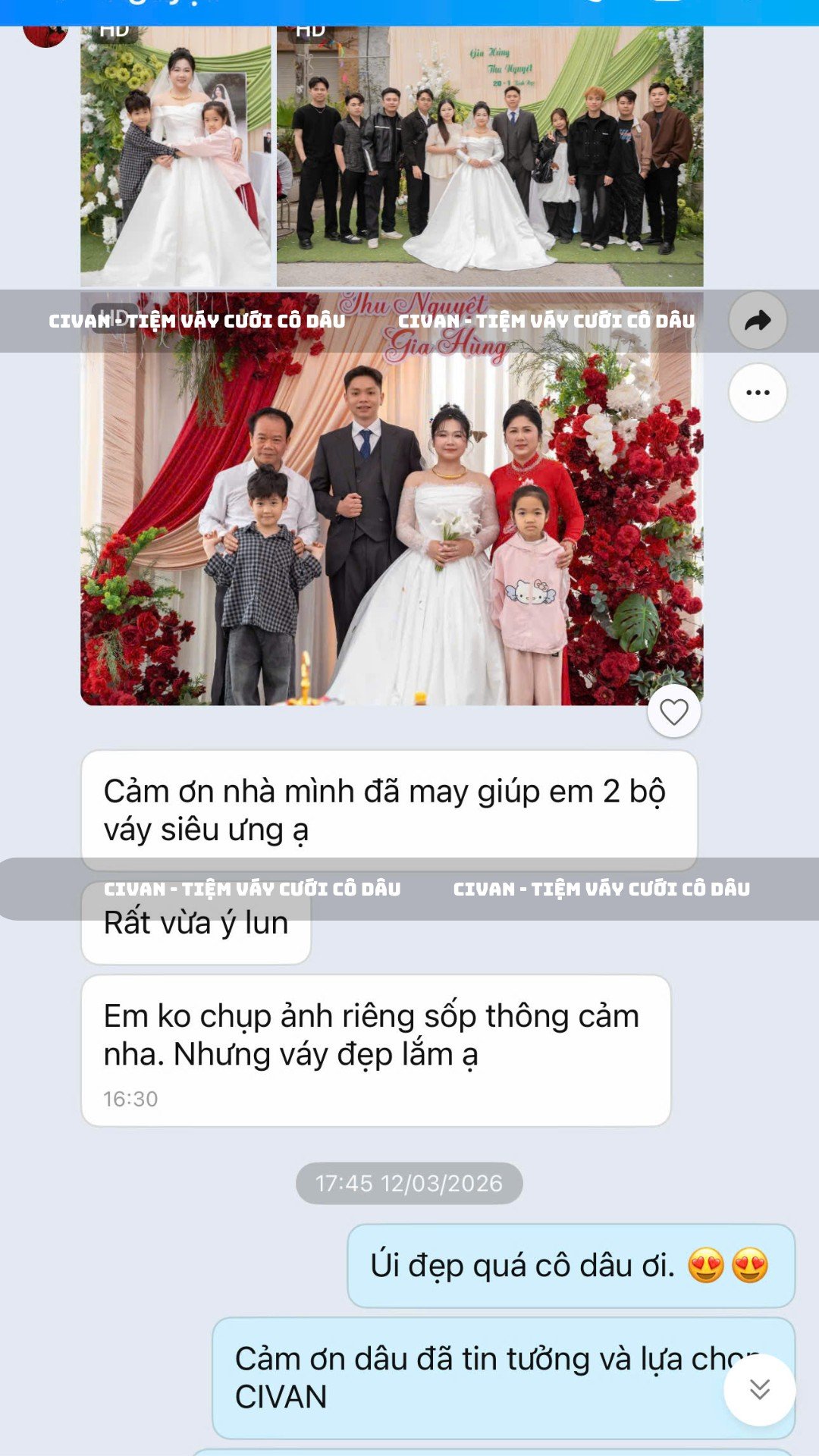 Cô dâu CIVAN BRIDAL