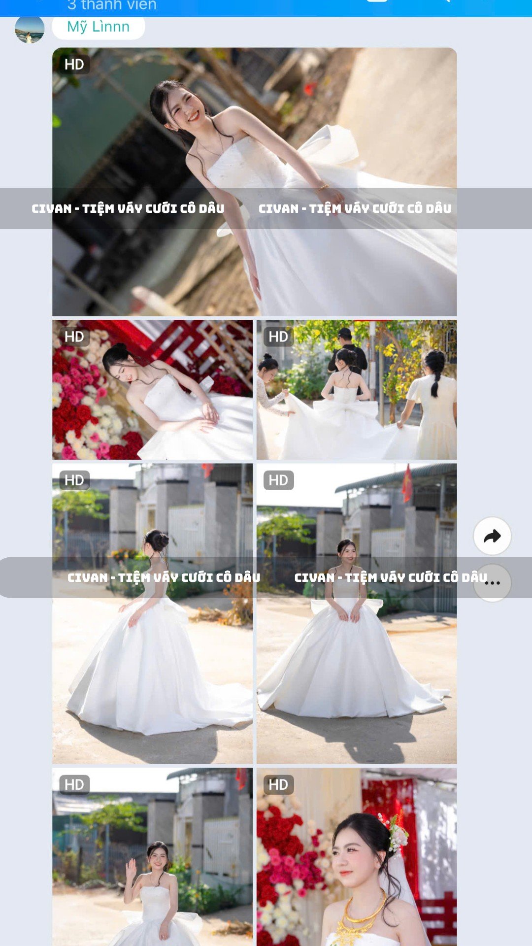 Cô dâu CIVAN BRIDAL
