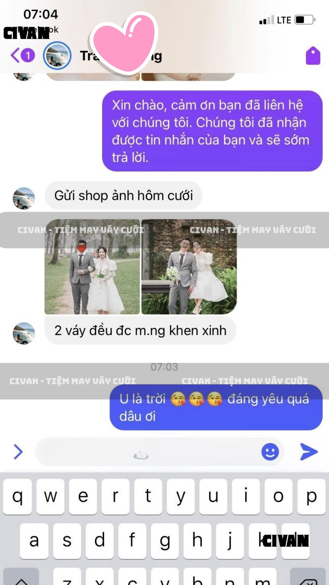 Cô dâu CIVAN BRIDAL