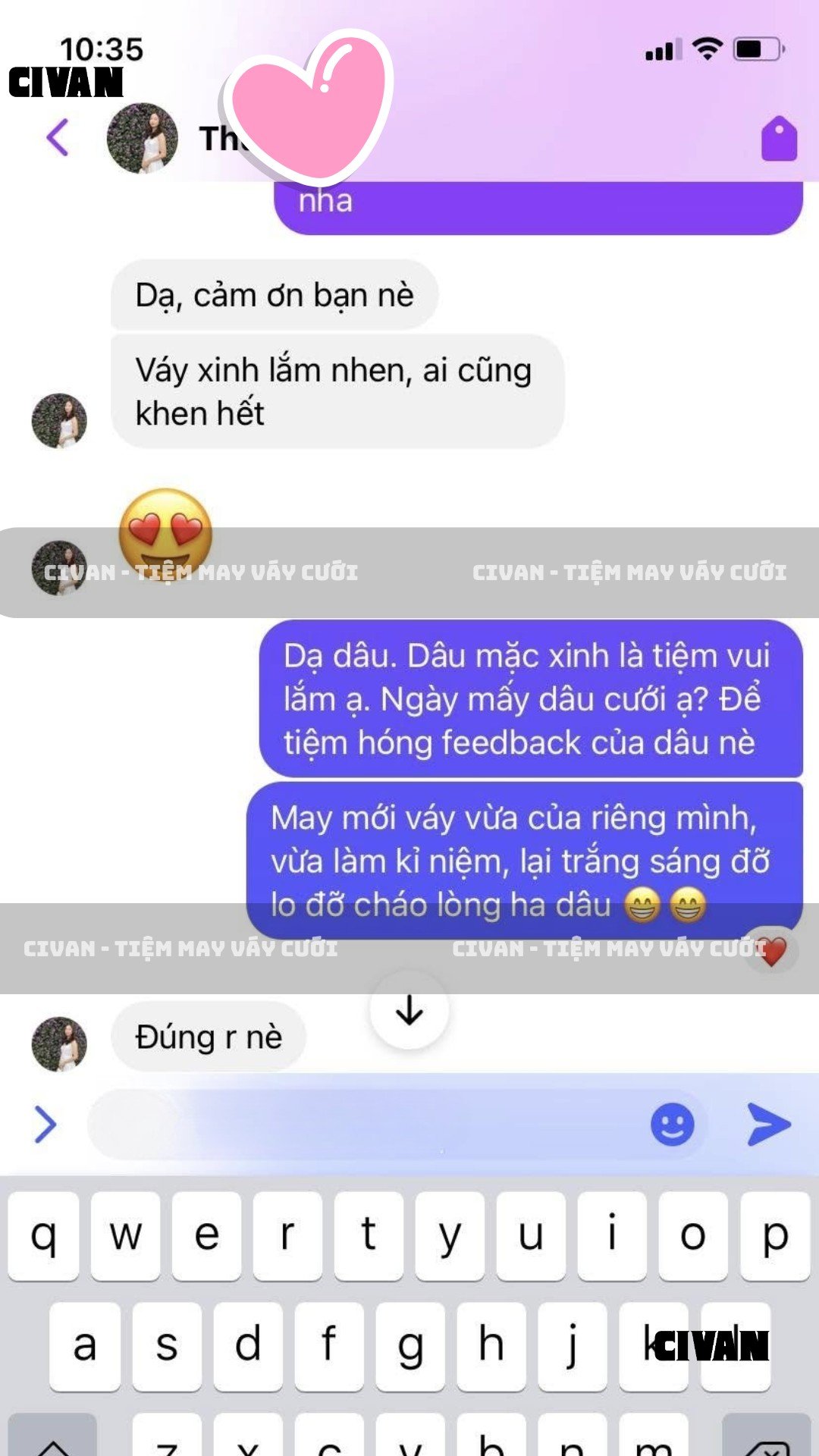 Cô dâu CIVAN BRIDAL