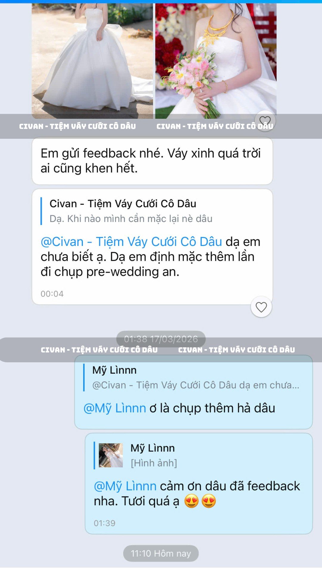 Cô dâu CIVAN BRIDAL