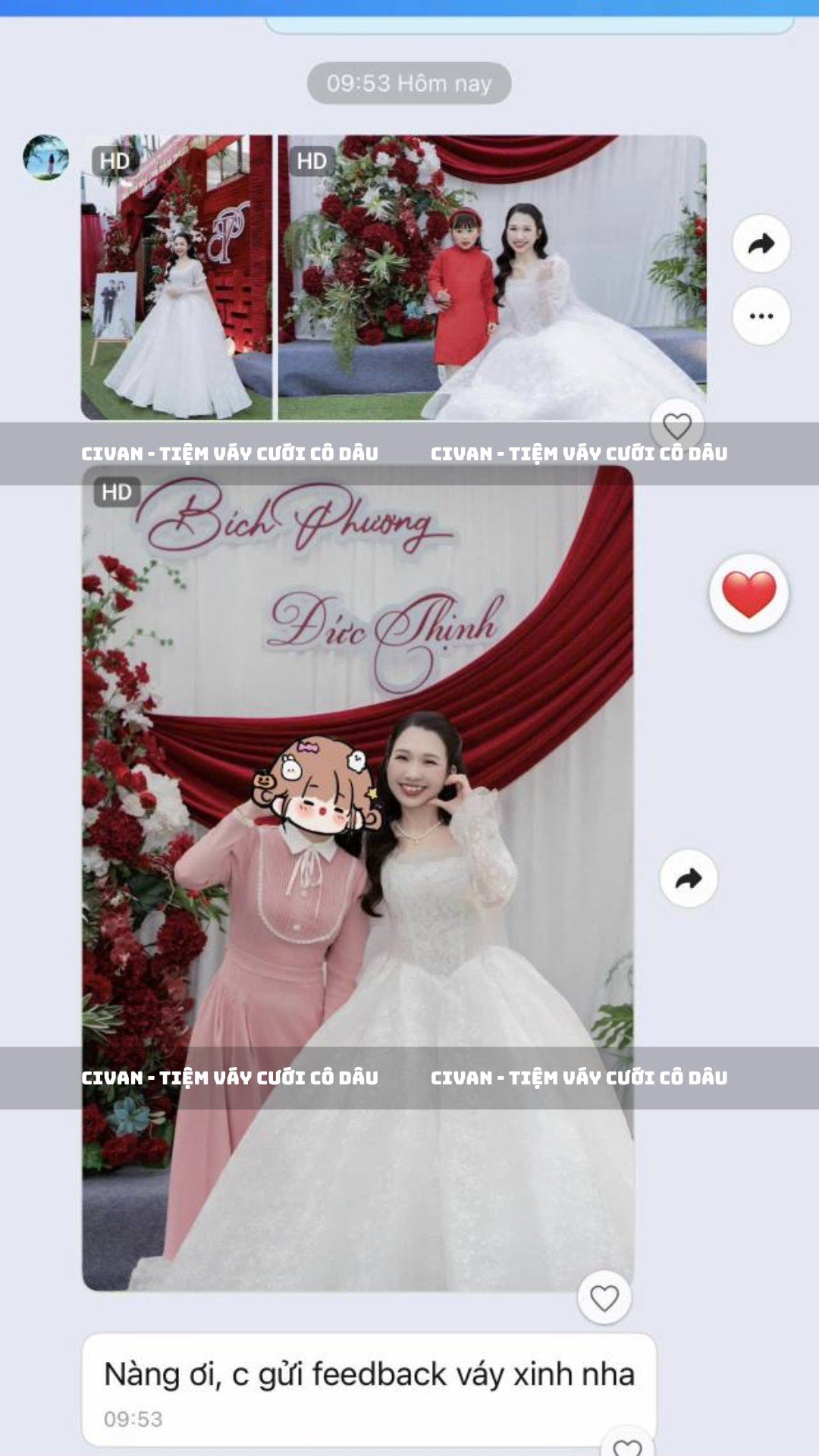 Cô dâu CIVAN BRIDAL