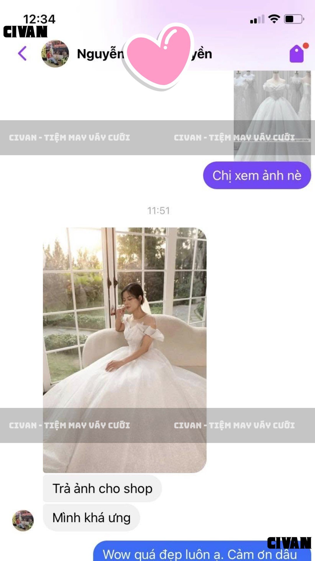 Cô dâu CIVAN BRIDAL