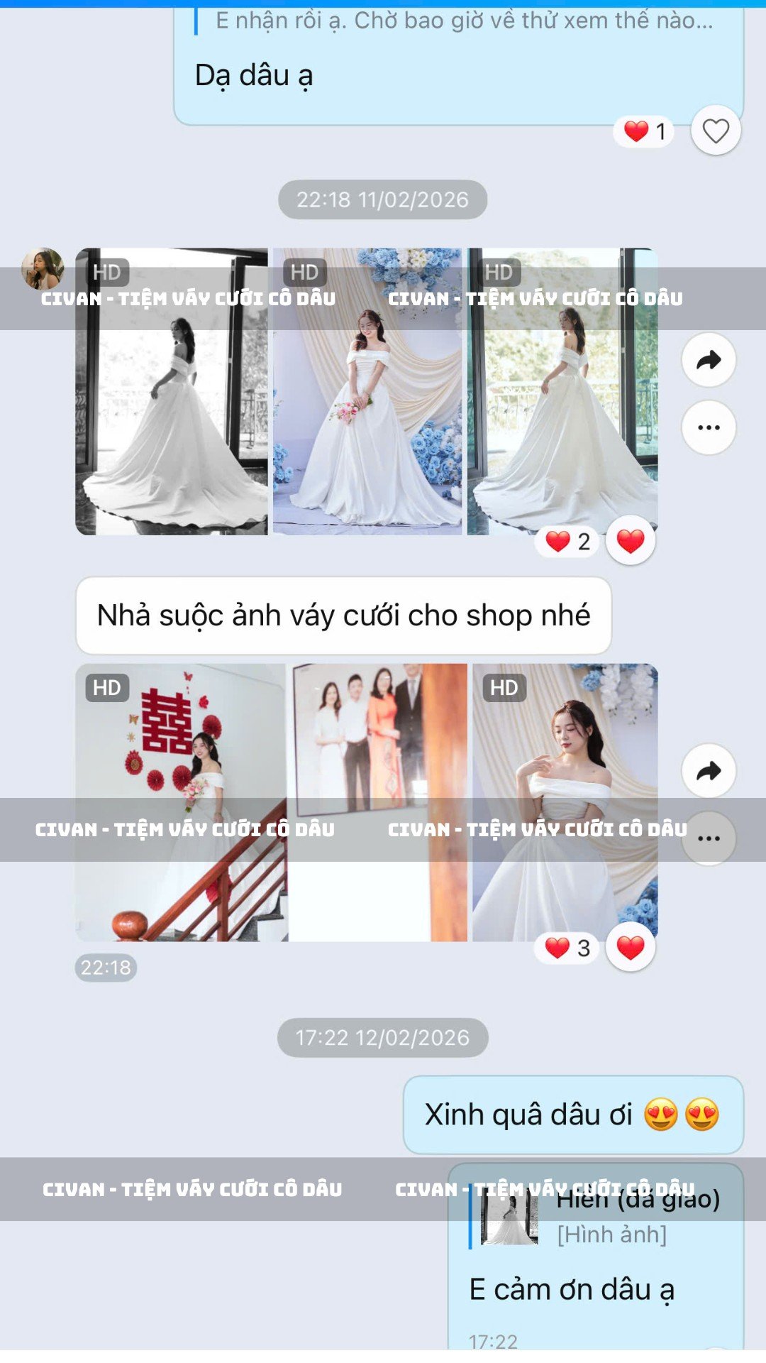 Cô dâu CIVAN BRIDAL